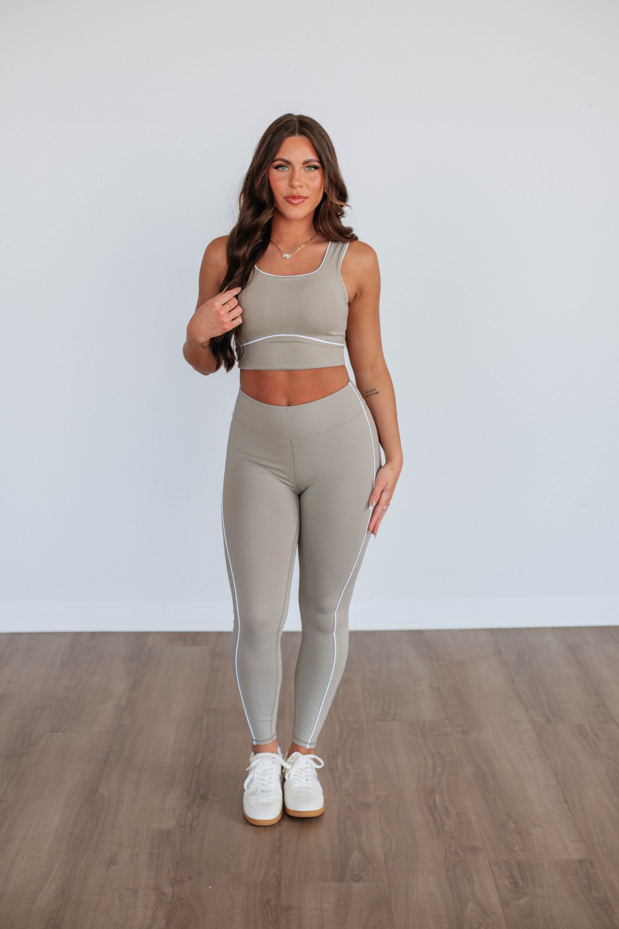 Ace Two-Piece Active Set - Taupe