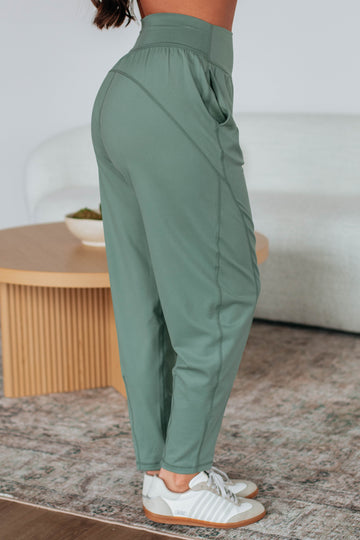 Seine Active Pants - Fern