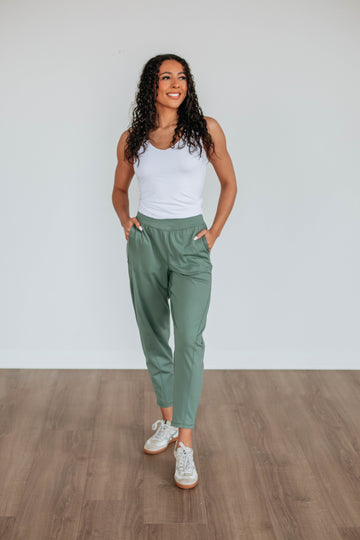 Seine Active Pants - Fern