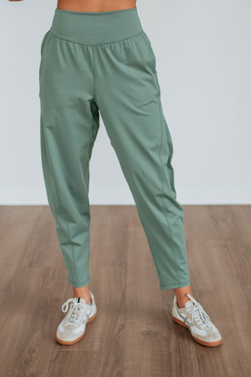 Seine Active Pants - Fern