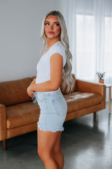 Alayna Basic Top - Ivory