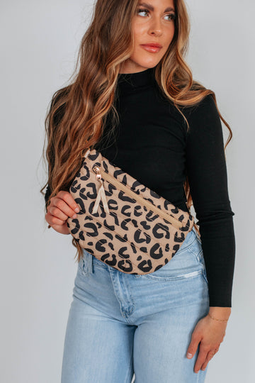 All I Need Belt Bag - Leopard