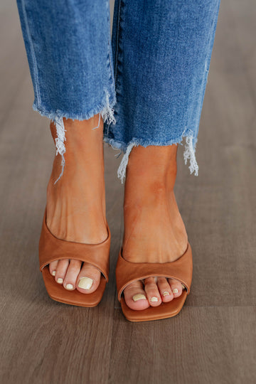 Always All Mine Heels - Camel