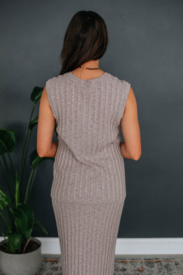 Andri Knit Top - Mocha