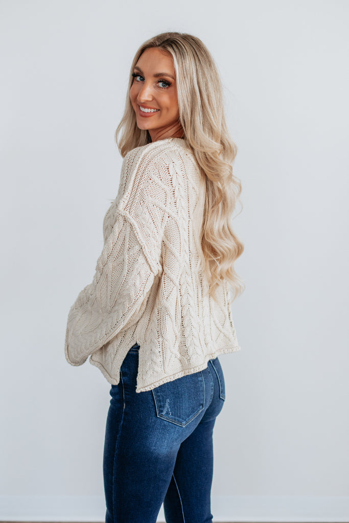 Anna Cable Knit Sweater