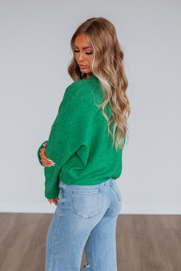 Brooke Cardigan - Kelly Green