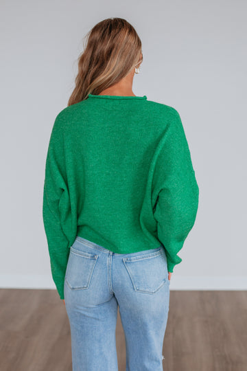 Brooke Cardigan - Kelly Green
