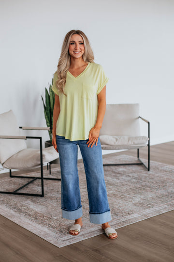 Ardell Basic Tee - Limeade