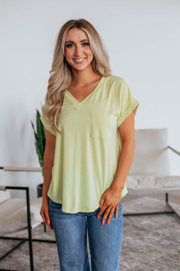 Ardell Basic Tee - Limeade