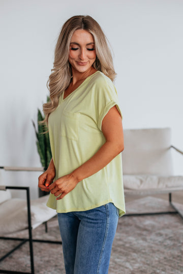 Ardell Basic Tee - Limeade