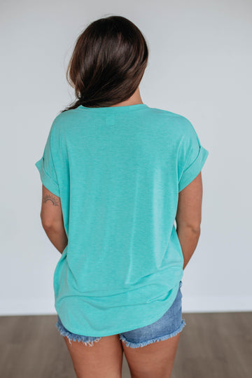 Ardell Basic Tee - Seafoam