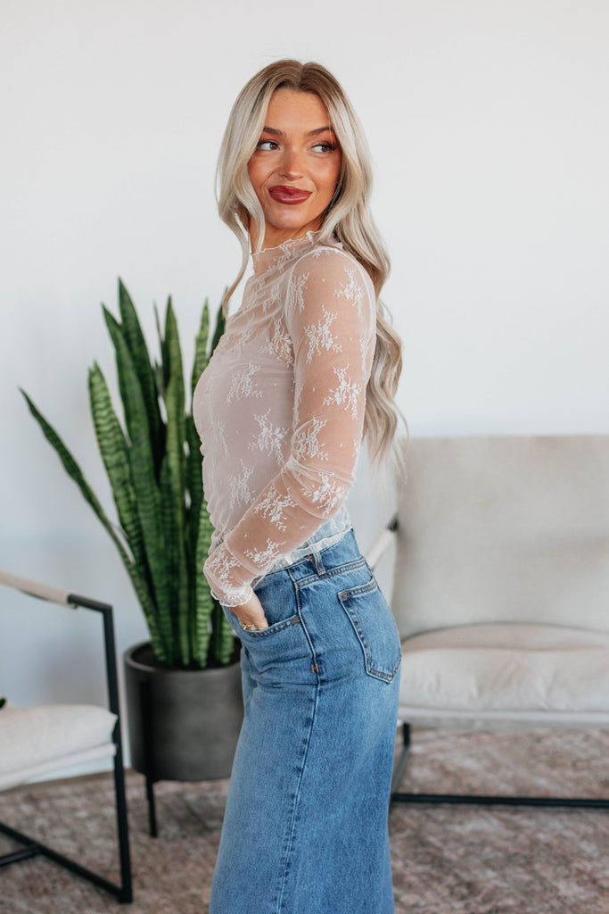 Asa Lace Top - Natural