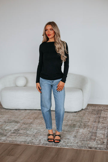 Audra Basic Top - Black