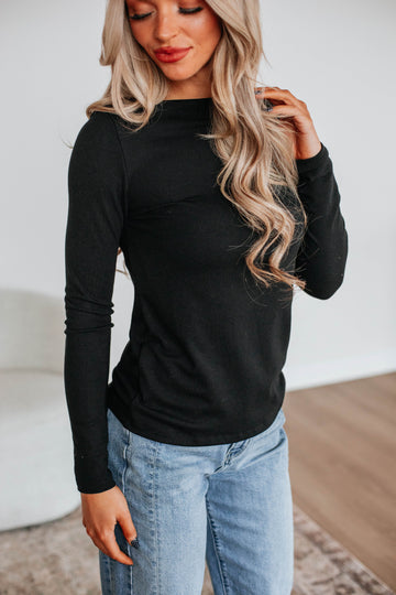 Audra Basic Top - Black