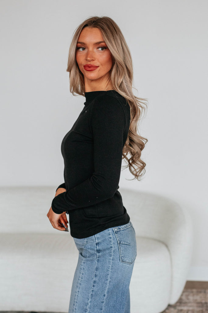 Audra Basic Top - Black