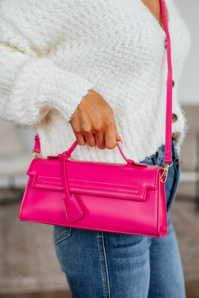 Aurelia Crossbody Bag - Fuchsia