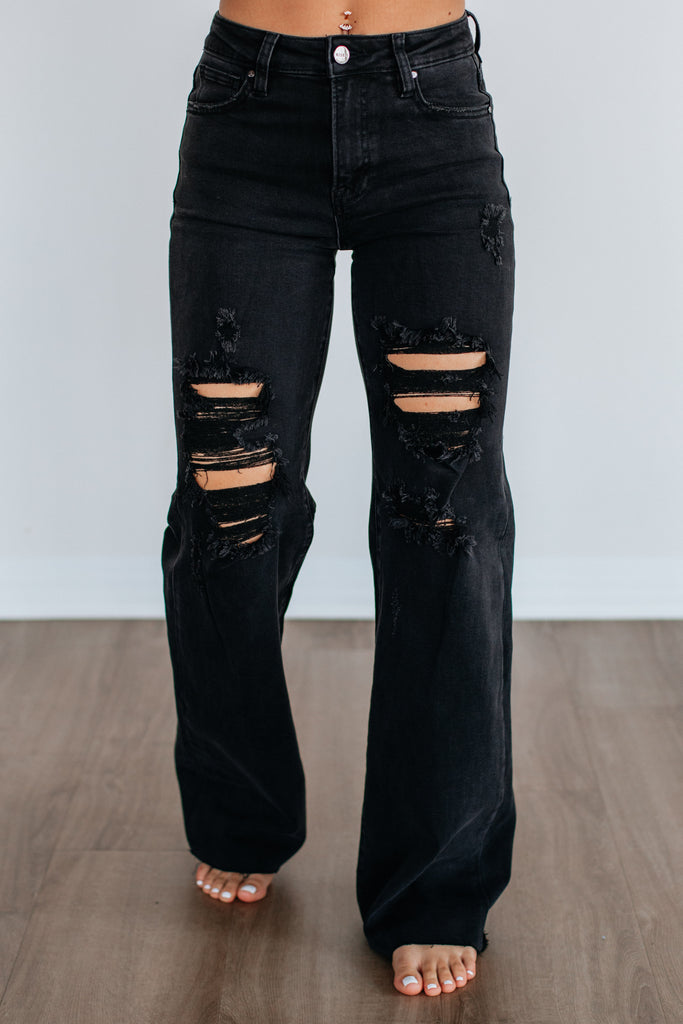 Avril Risen Jeans - Vintage Black