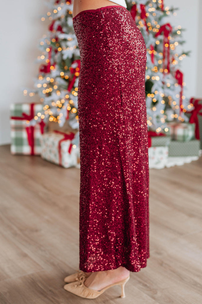 Azley Sequin Skirt