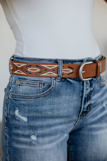 Amanza Belt - Camel