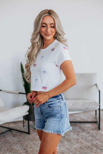 Bows & Stripes Tee