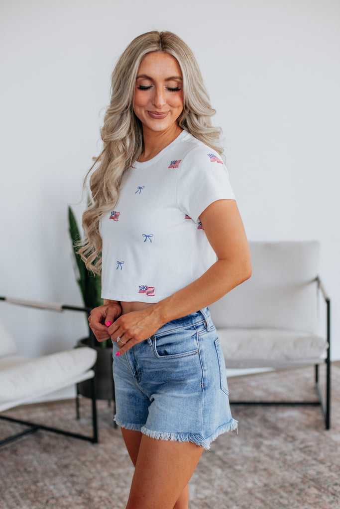 Bows & Stripes Tee