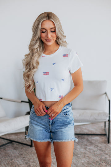Bows & Stripes Tee