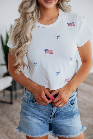 Bows & Stripes Tee