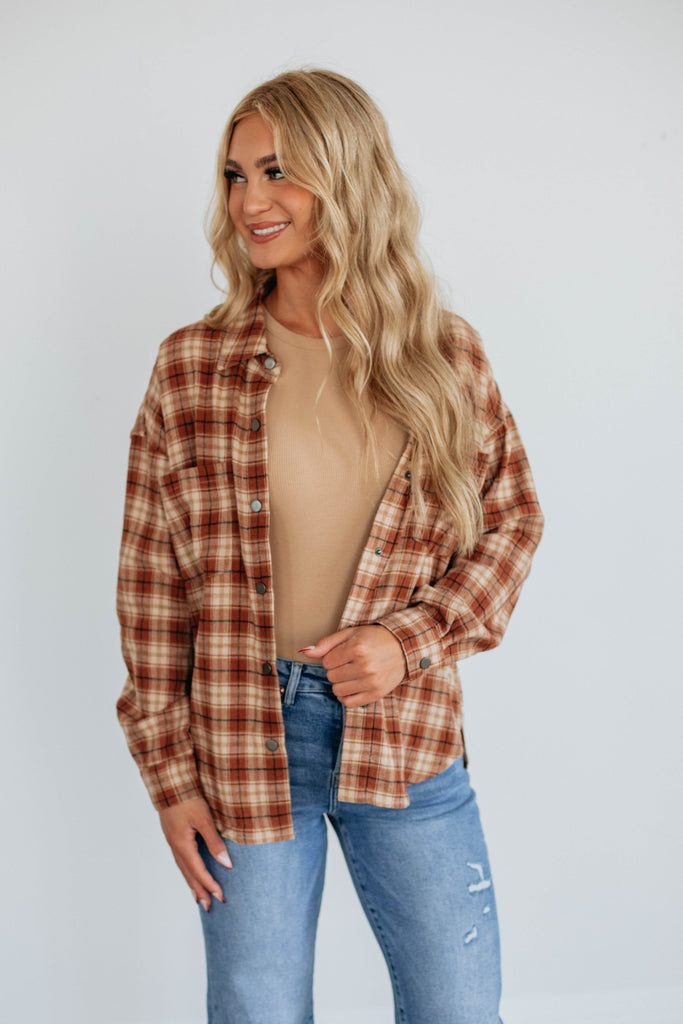 Breton Flannel Top