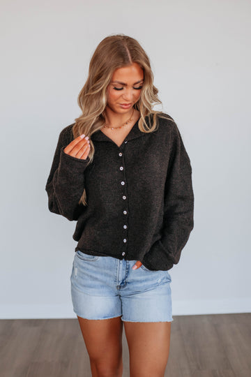 Brooke Cardigan - Espresso