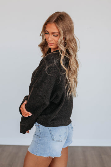 Brooke Cardigan - Espresso