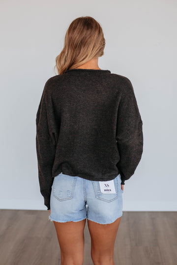 Brooke Cardigan - Espresso