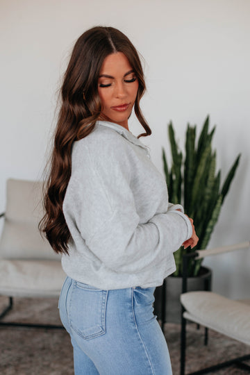 Brooke Cardigan - Light Grey