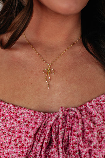 Shaylyn Bow Necklace