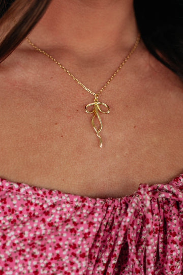 Shaylyn Bow Necklace