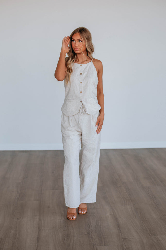 Stanna Eyelet Vest