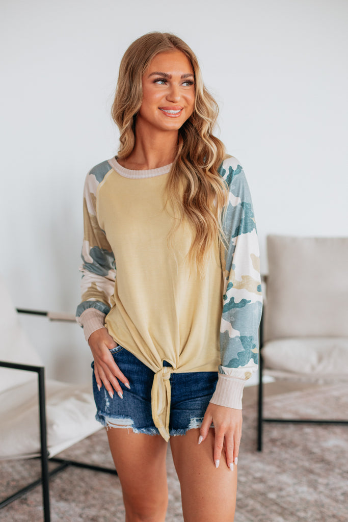Treasa Contrast Top