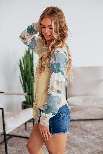 Treasa Contrast Top