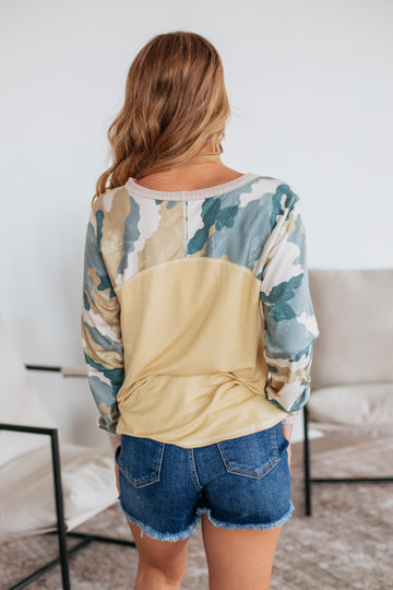Treasa Contrast Top