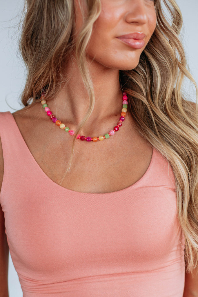 Carla Gemstone Necklace