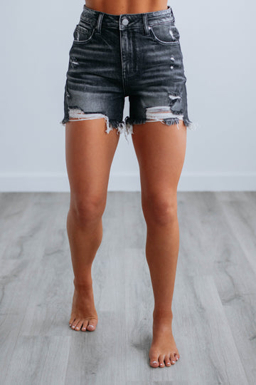 Carlie Risen Shorts - Vintage Black