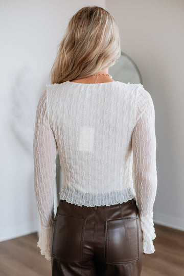Cecilia Ruffled Top