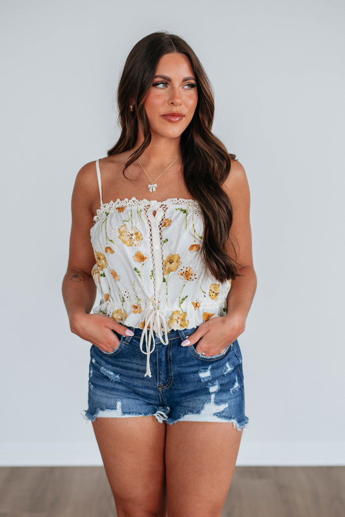 Chapel Floral Tank