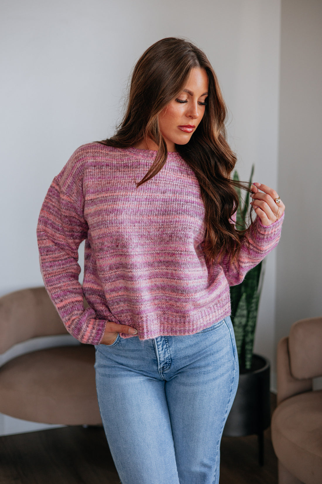Chasie Striped Sweater