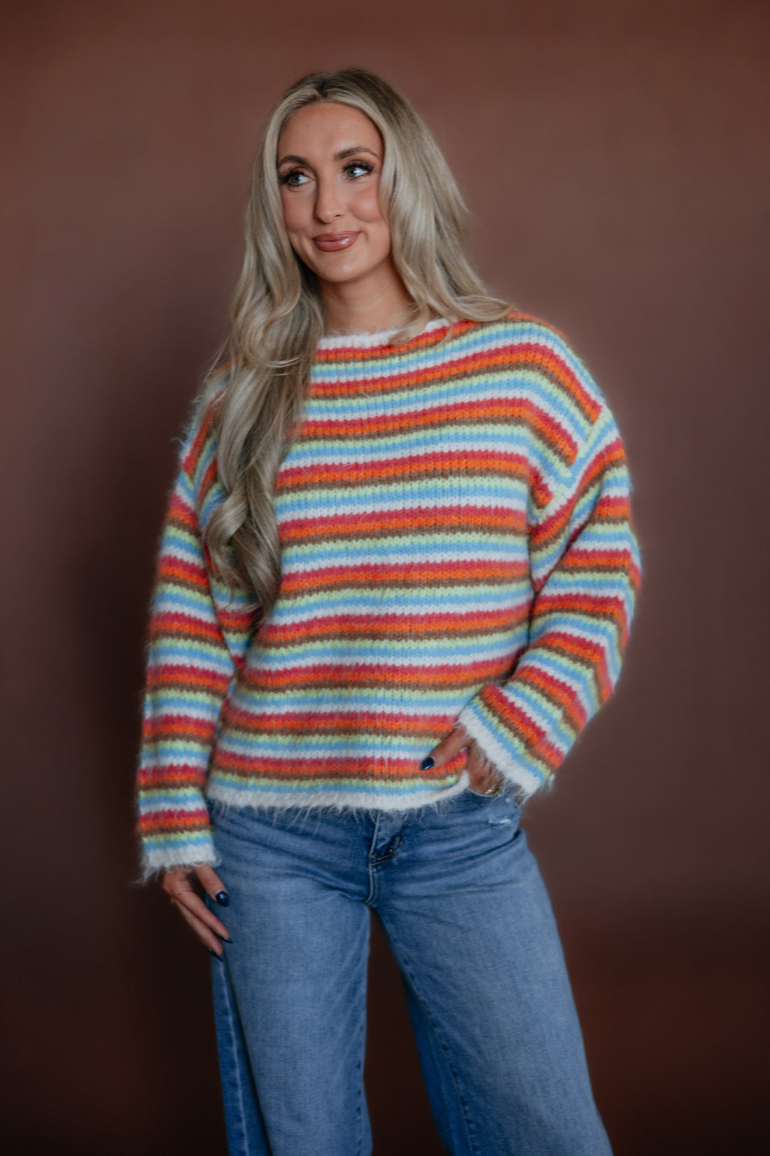 Carie Striped Sweater