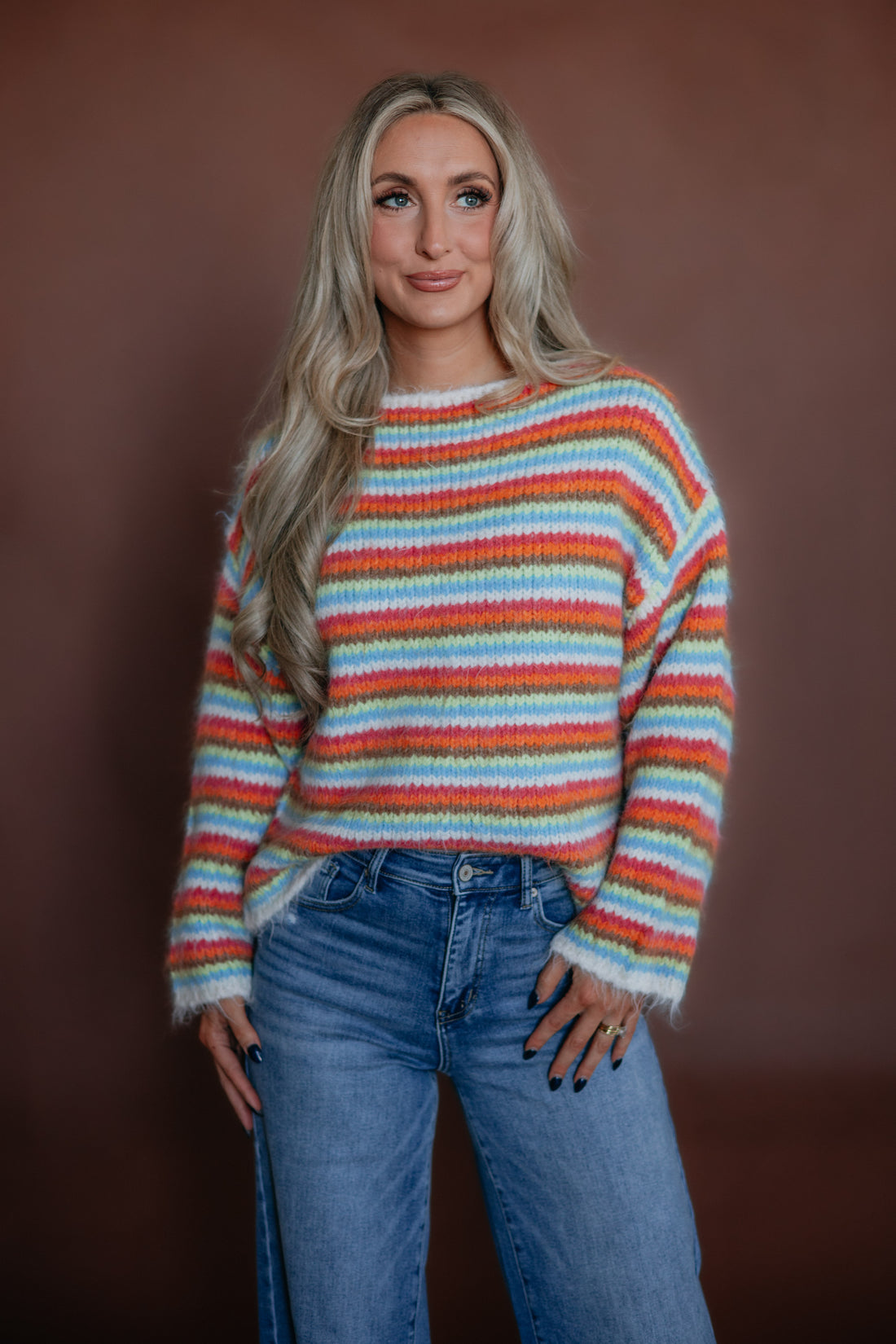 Carie Striped Sweater