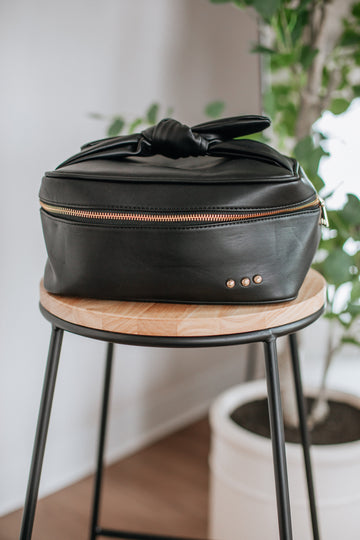 Lindsay Cosmetic Bag - Black