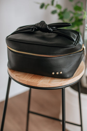 Lindsay Cosmetic Bag - Black