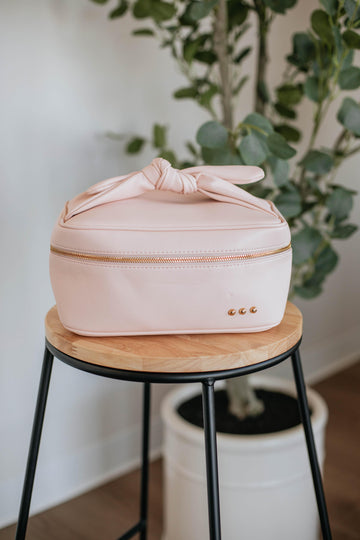 Lindsay Cosmetic Bag - Blush