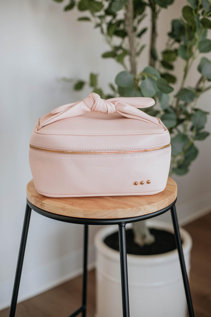 Lindsay Cosmetic Bag - Blush