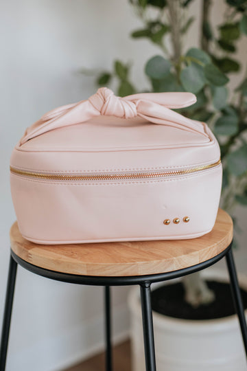 Lindsay Cosmetic Bag - Blush